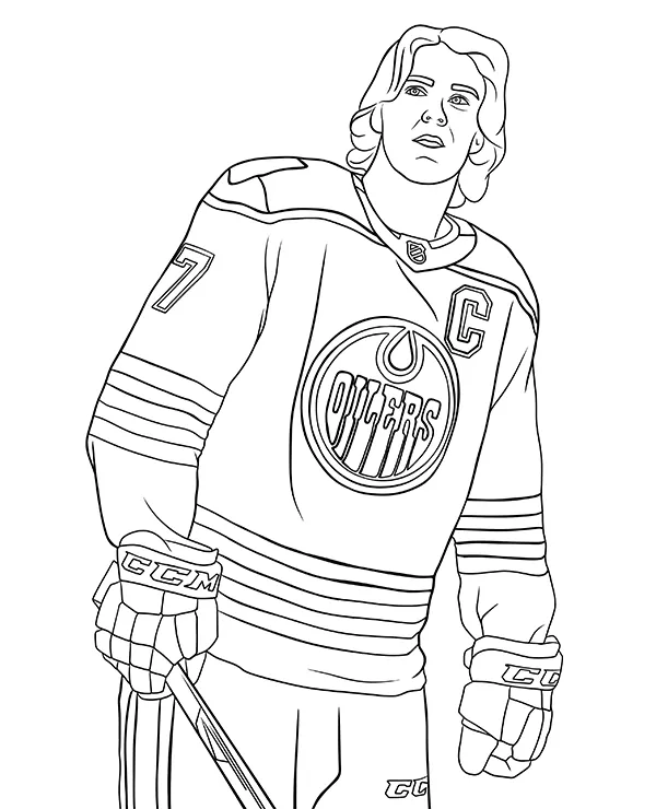 Connor McDavid kolorowanka NHL