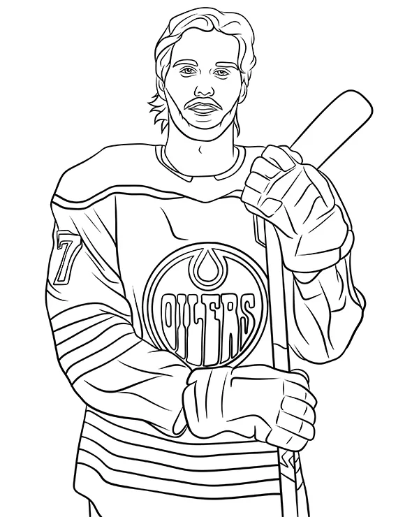 Connor McDavid kolorowanka nfl