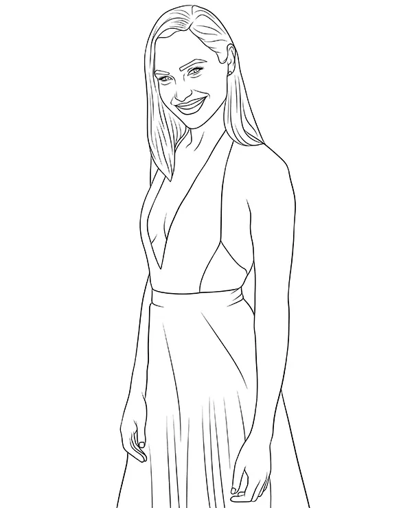 Gal Gadot kolorowanka aktorka