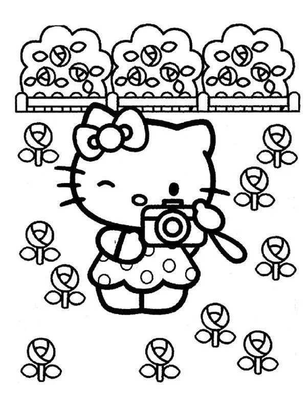 Hello Kitty kolorowanka7
