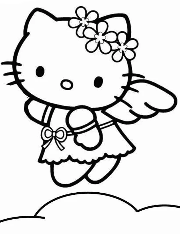 Hello Kitty kolorowanka9