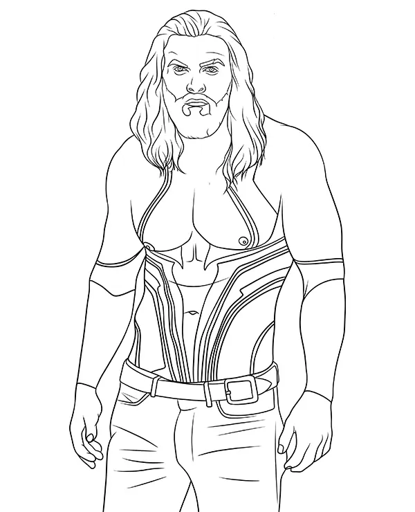 Jason Momoa aquaman kolorowanka