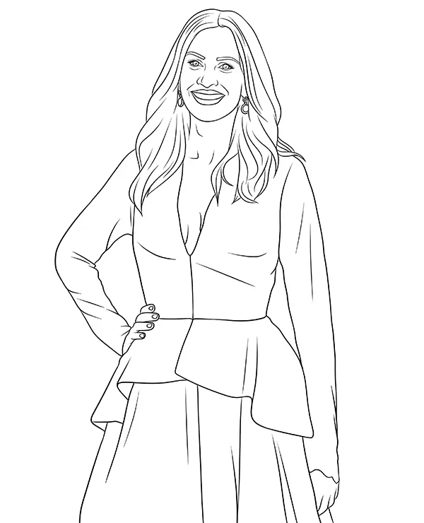 Julia Roberts kolorowanka aktorka