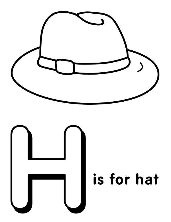 alfabet h