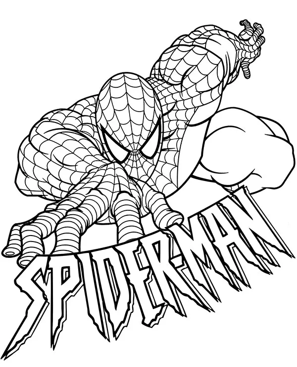 amazing spiderman kolorowanka