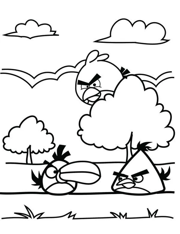 angry birds kolorowanki do druku