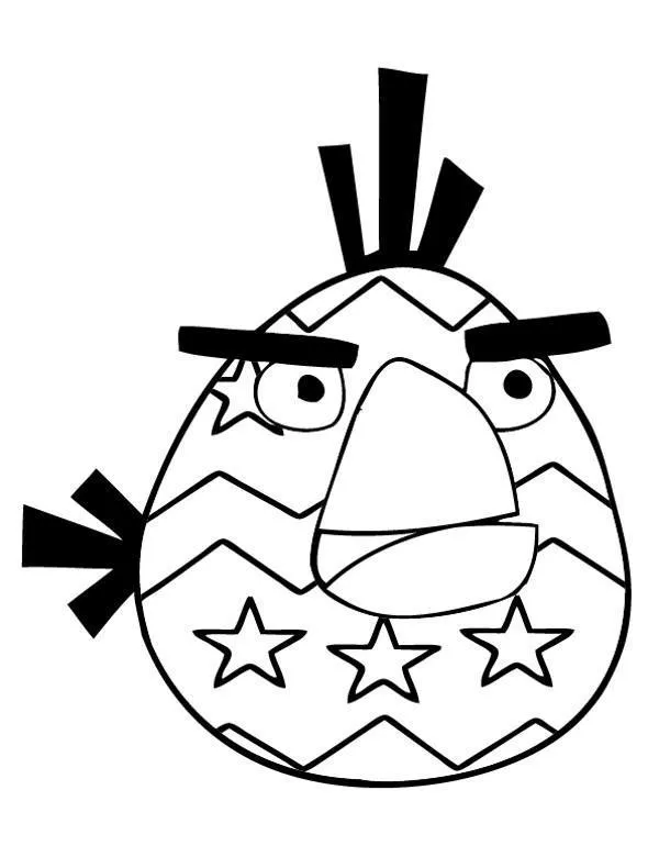 angry birds malowanka wielkanoc