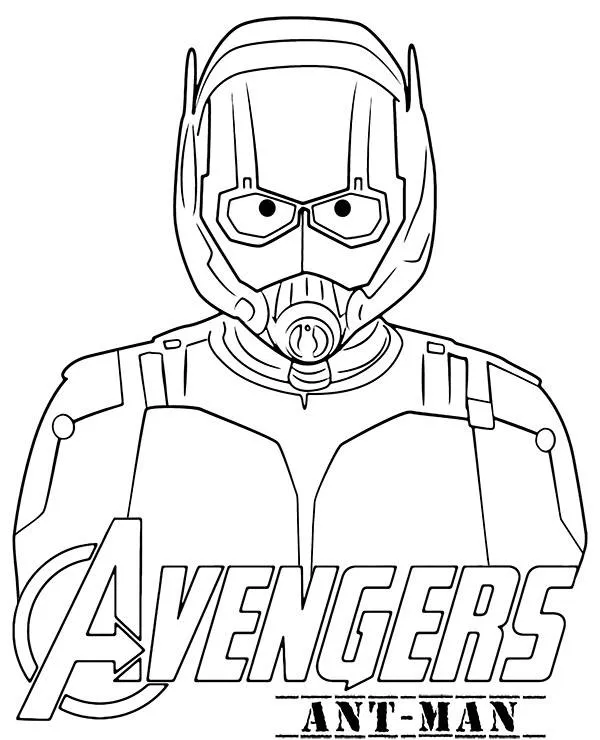 avengers kolorowanka ant man