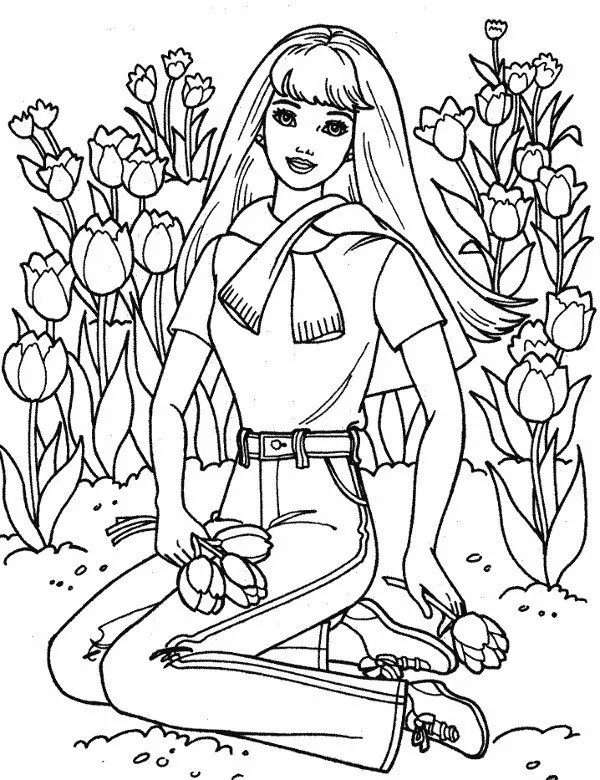 barbie kolorowanka 14
