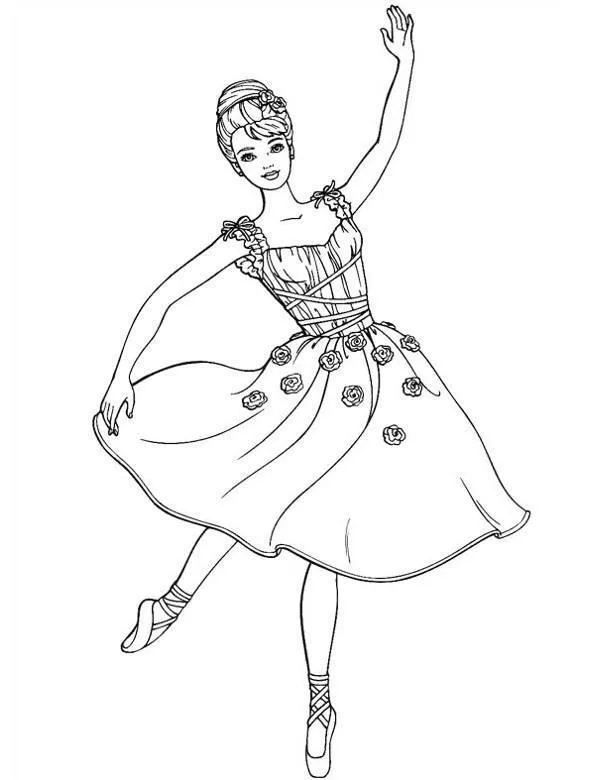 barbie kolorowanka 3