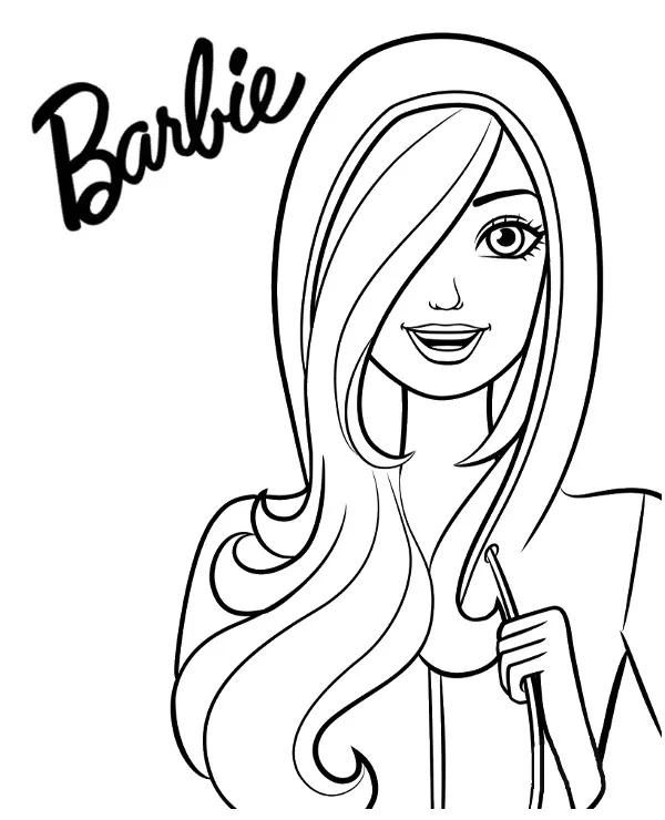 barbie malowanka dla dzieci 22