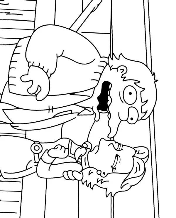 barney gumble helen lovejoy kolorowanki simpsonowie