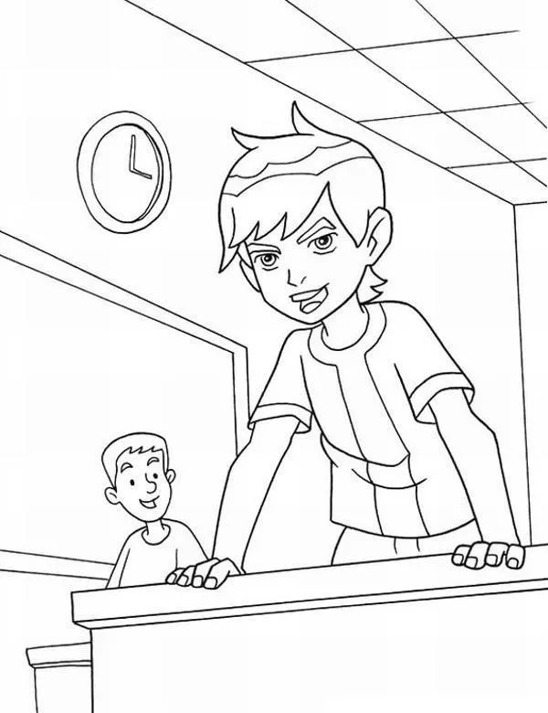 ben 10 kolorowanka 20