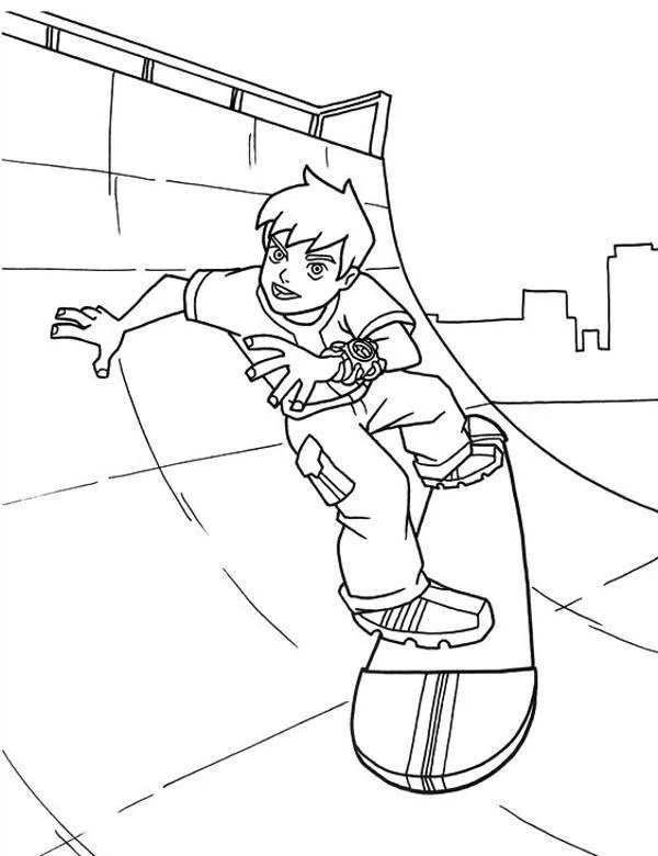 ben 10 kolorowanka 26