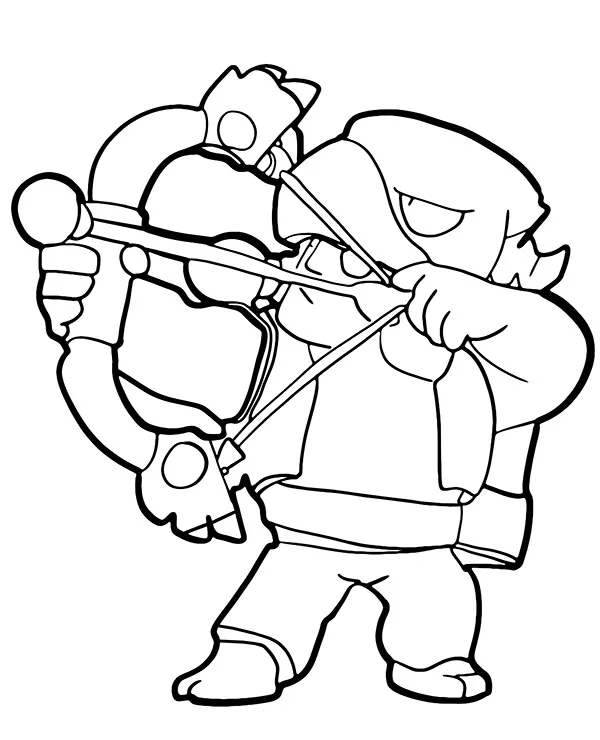 brawl stars kolorowanka bo