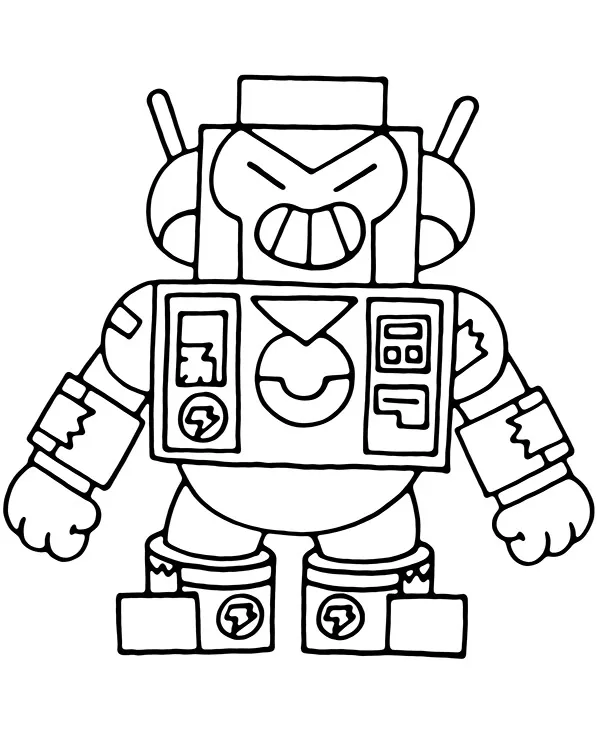 brawl stars kolorowanka diy surge