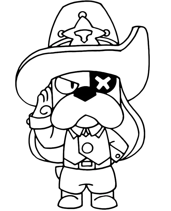 brawl stars kolorowanka marshall ruffs