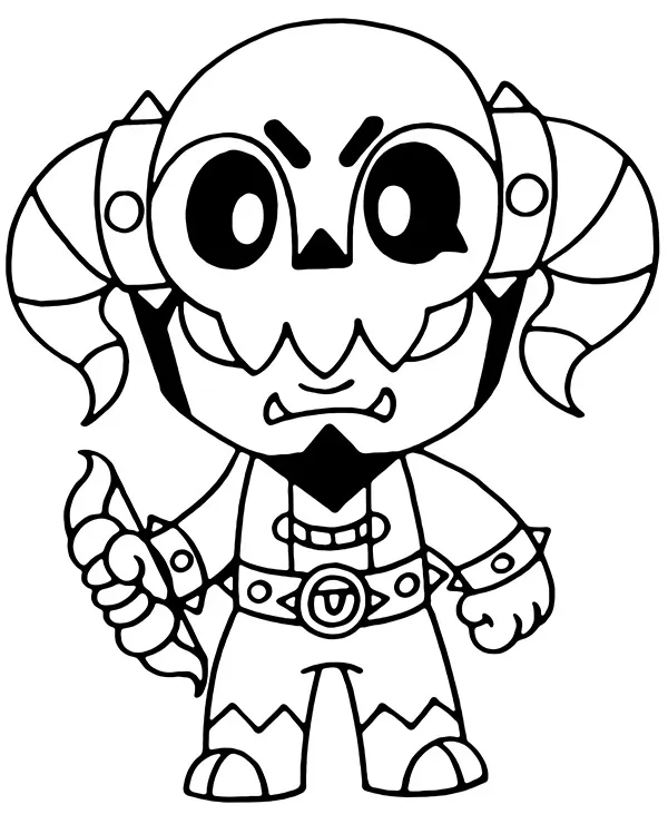 brawl stars kolorowanka underworld bo