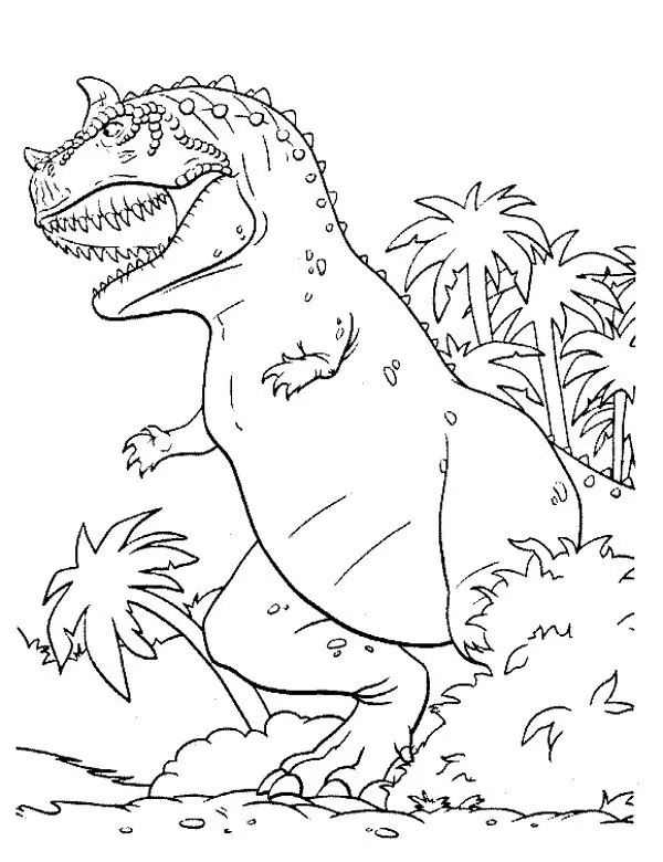 dinozaur kolorowanka 20