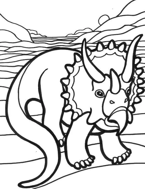 dinozaury kolorowanki do druku 6