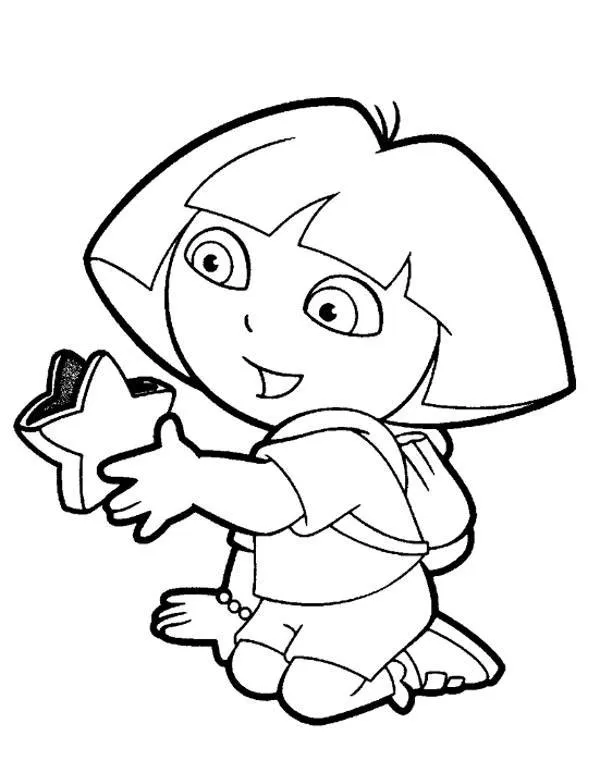 dora kolorowanka 11