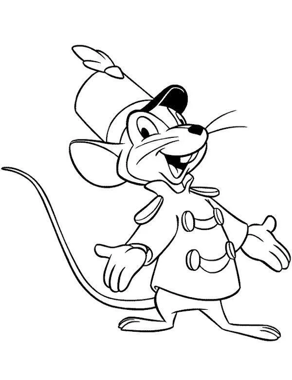 dumbo kolorowanka do druku