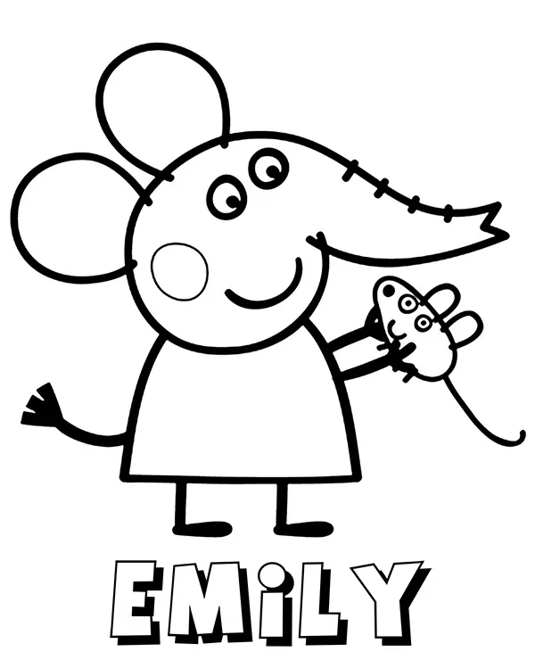 emily swinka peppa kolorowanka