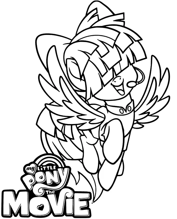 film my little pony kolorowanka songbird serenade