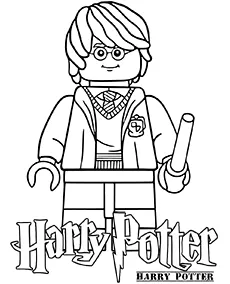 harry potter lego harry kolorowanka mobile