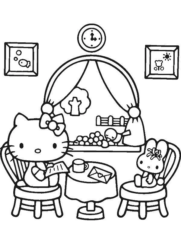 hello kitty kolorowanka 14