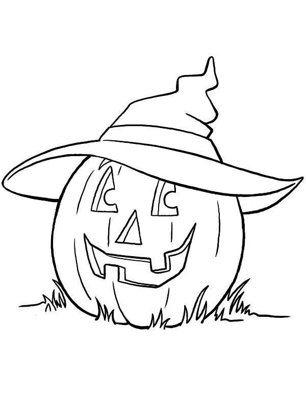 helloween kolorowanka