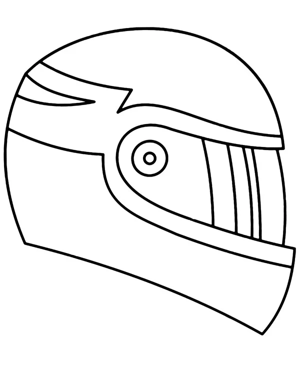 kask motocyklowy kolorowanka dla dziecka do wydruku