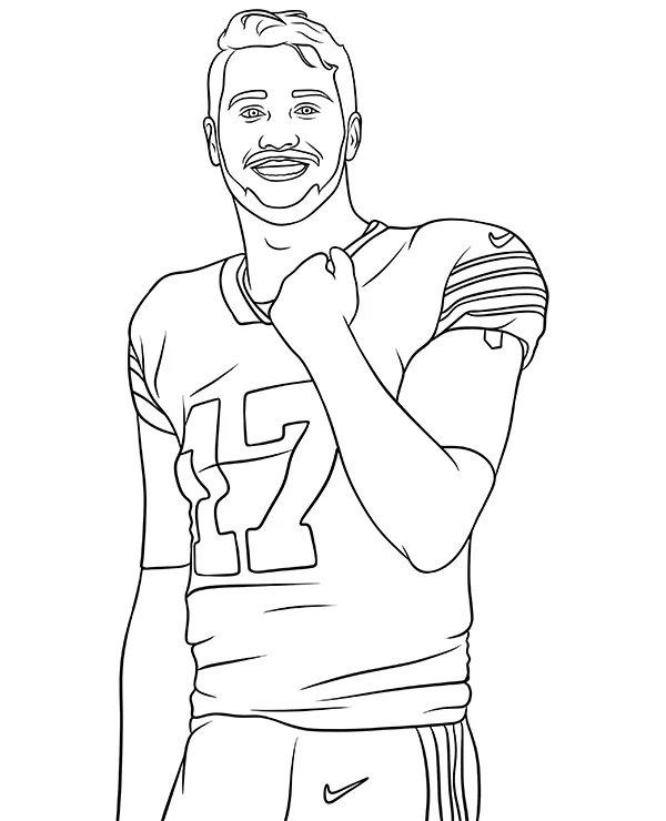 kolorowanka Josh Allen
