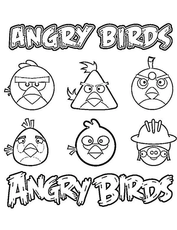 kolorowanka angry birds do druku
