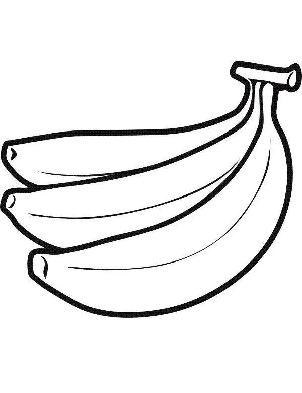 kolorowanka banany