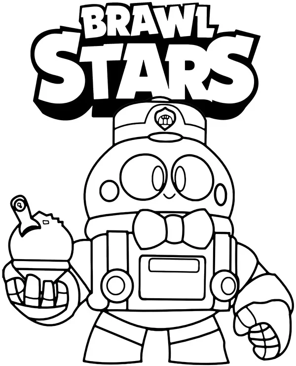 kolorowanka brawl stars lou
