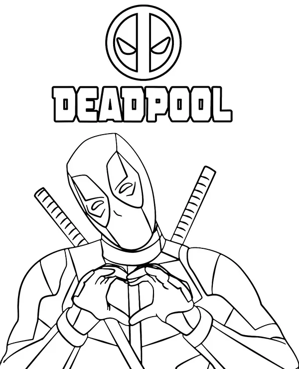 kolorowanka dla doroslych deadpool