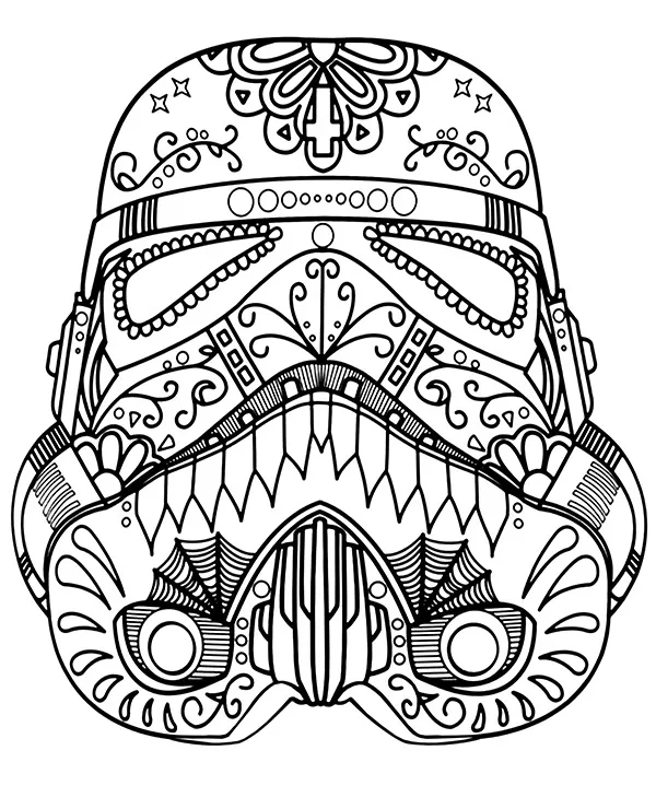 kolorowanka dla doroslych star wars