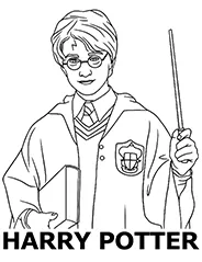 kolorowanki harry potter zagregowane