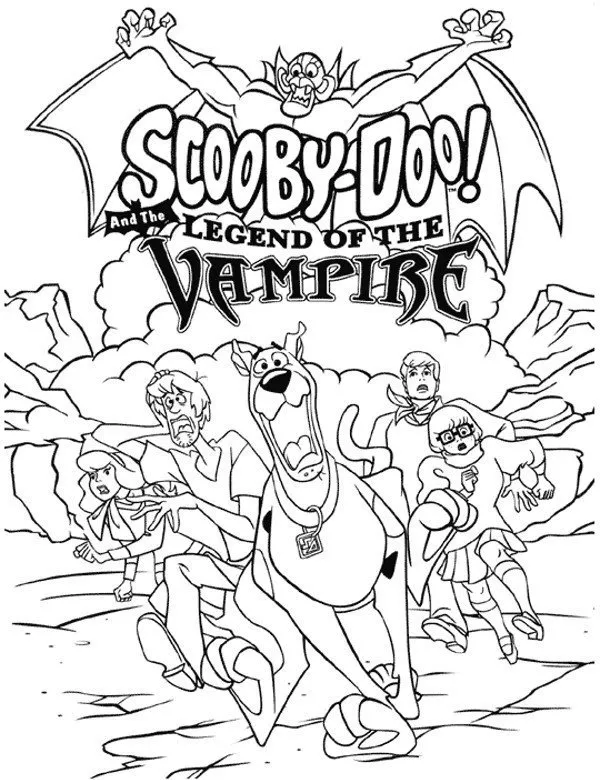 kolorowanki scooby doo
