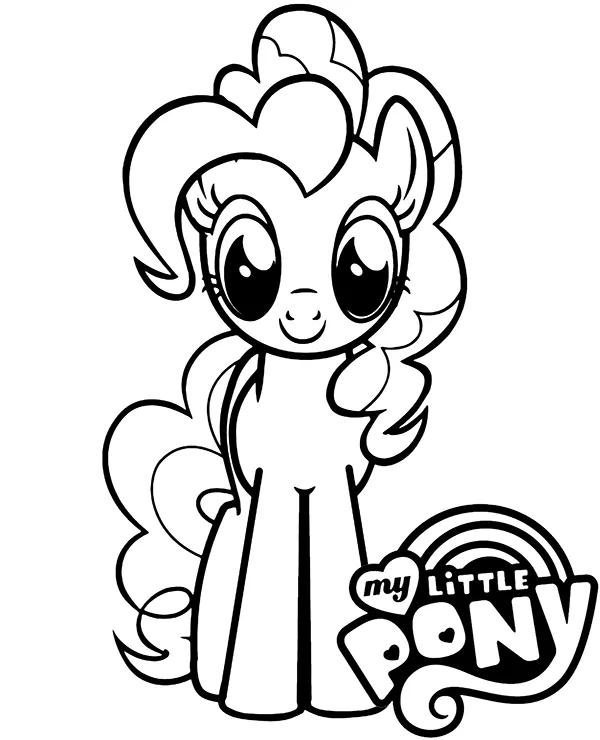 kucyk my little pony kolorowanka frontalna
