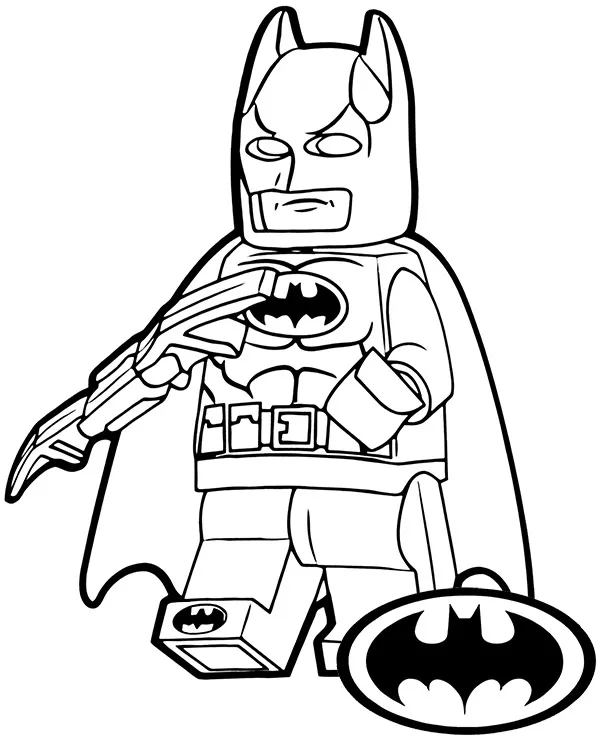 lego batman kolorowanka