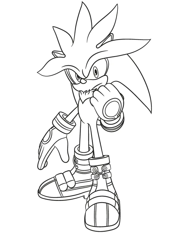 malowanka Sonic Silver
