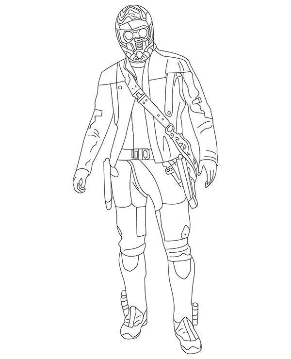 malowanka avengers star lord