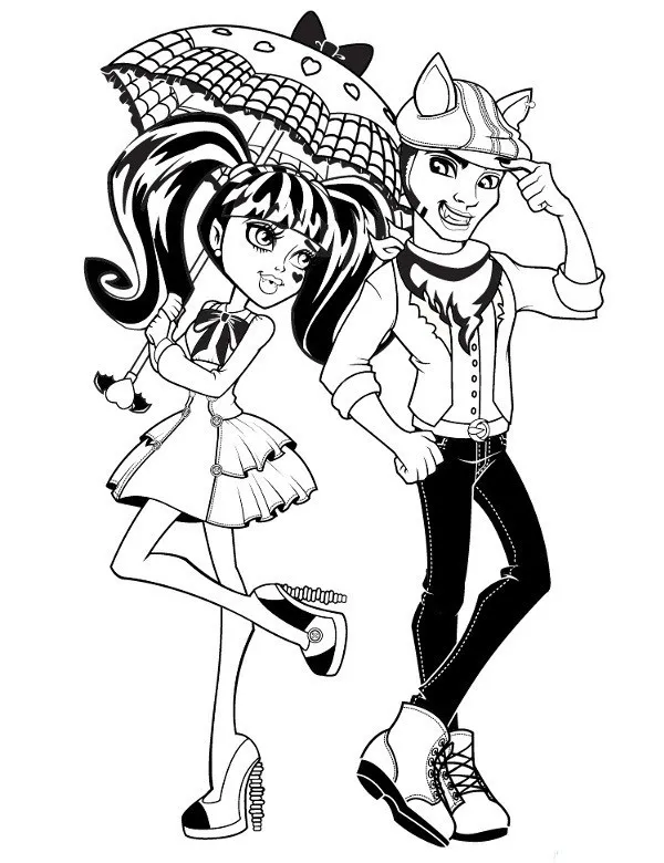 malowanka monster high