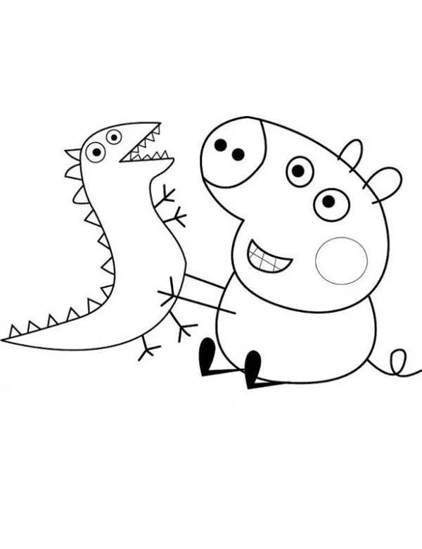 malowanka swinka peppa