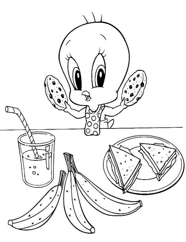 malowanka tweety