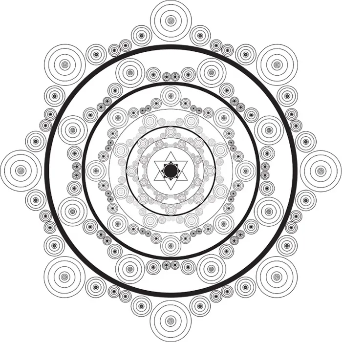 mandala okragla