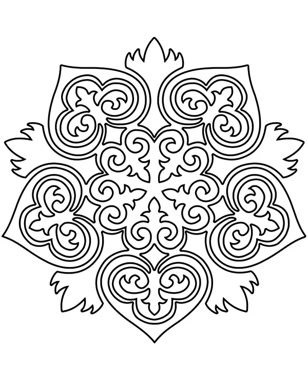 mandale kolorowanka relaksacyjna herb