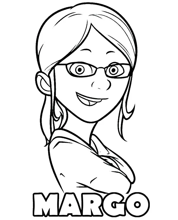 margo z minionkow kolorowanka do wydruku